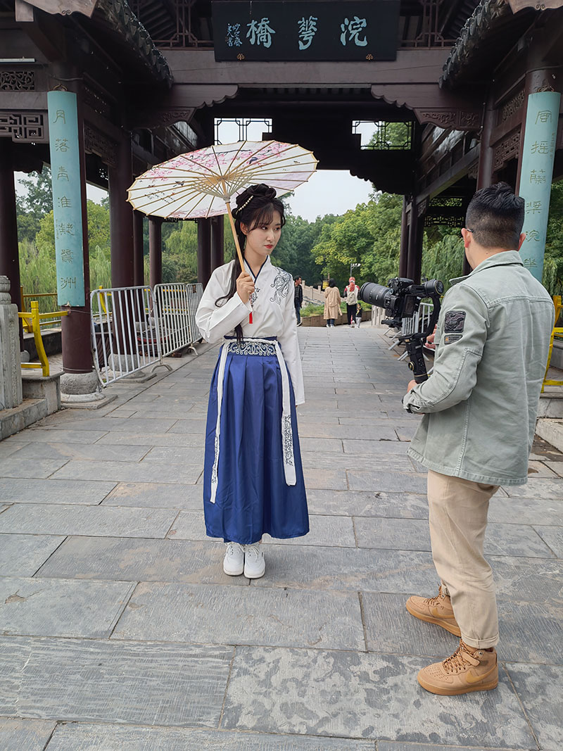 秦十二汉服拍摄花絮